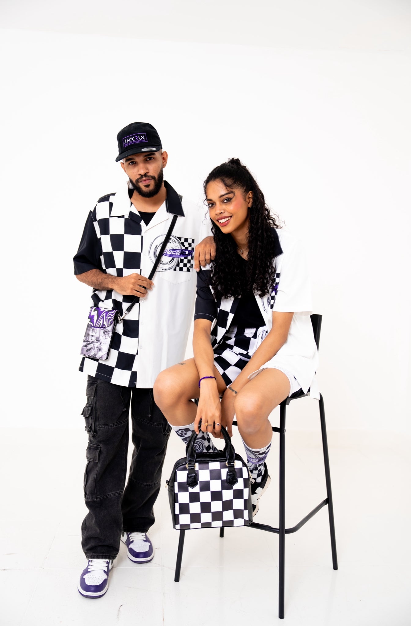 Royal Grid Shirt
