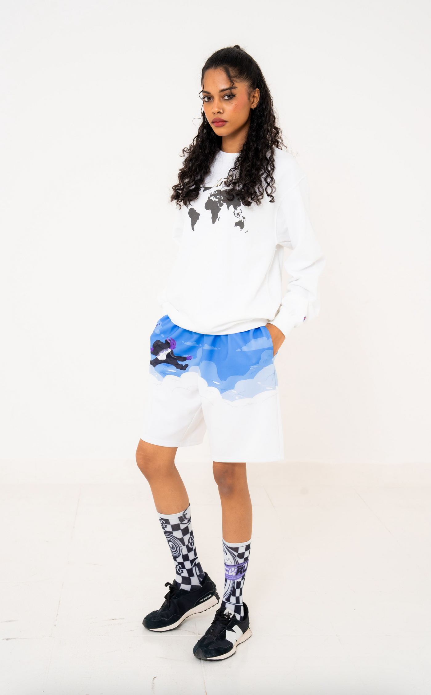 Wavescape Athletic Shorts