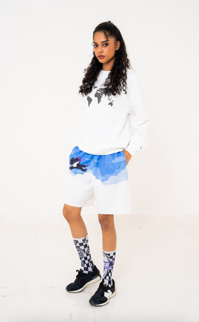 Wavescape Athletic Shorts