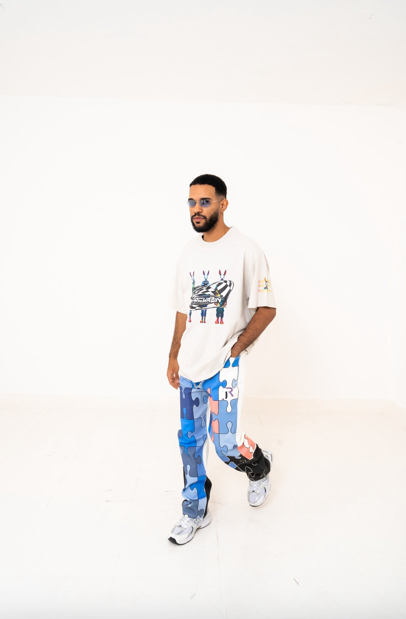 Reflekt Rabbits Oversized Tee