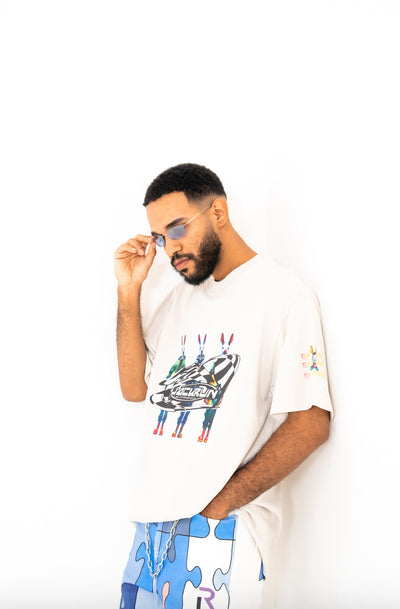 Reflekt Rabbits Oversized Tee