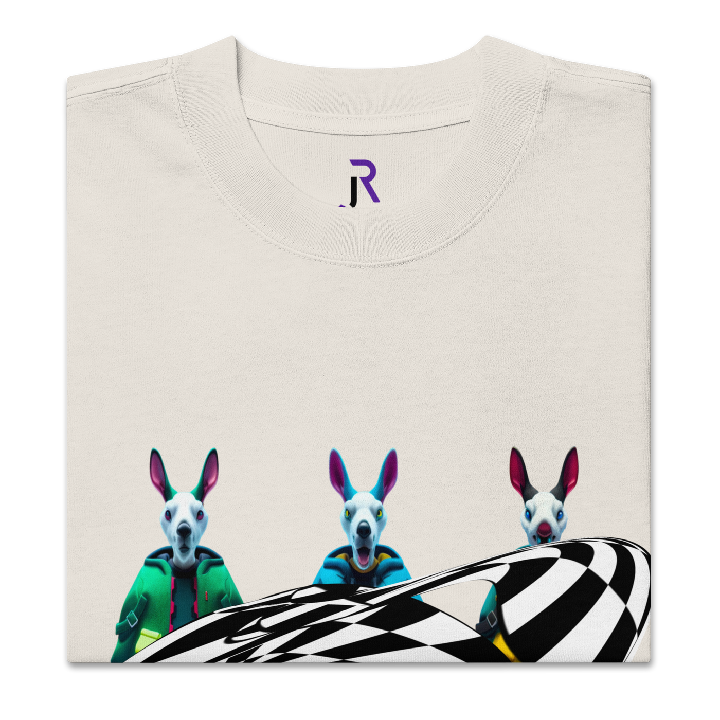 Reflekt Rabbits Oversized Tee